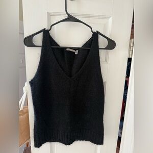 Anne Klein Black V-Neck Sweater Vest